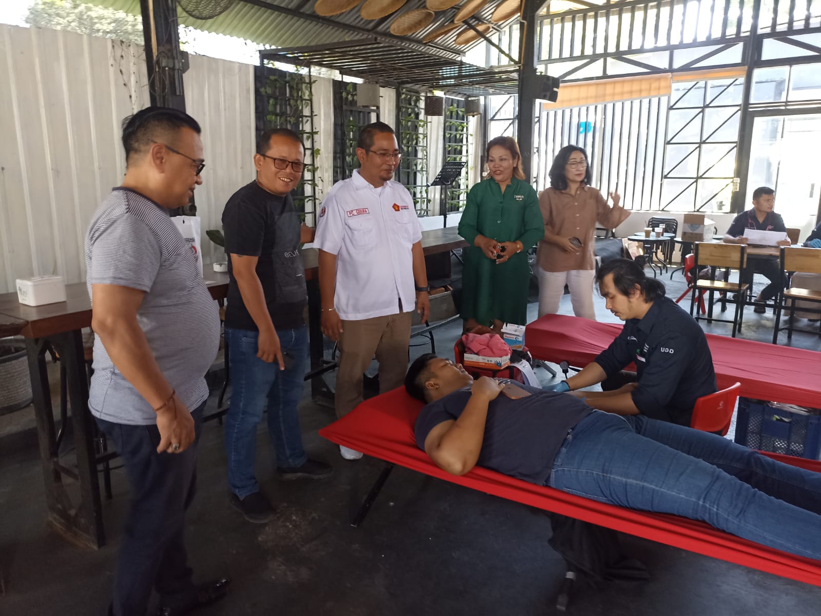 Gekira Medan Gelar Donor Darah, Gerindra Bersama Sayap Partai Tetap Komit Bersama Rakyat
