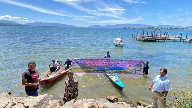 Nelayan Desa Lumban Silintong Balige Kabupaten Toba Dukung Penyelenggaraan Jetski Balige Pra PON dan PON SUMUT-ACEH 2024