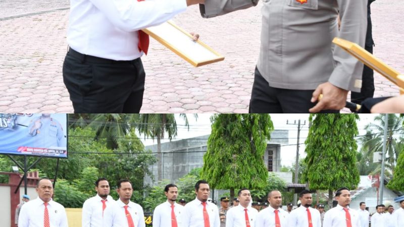 Berhasil Ungkap Penyelundupan Warga Rohingya, Kapolres Aceh Timur Beri Penghargaan Kepada Personel Satreskrim