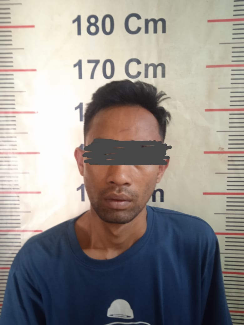 Diduga Pelaku penggelapan Sepeda Motor Seorang pemuda Berinisial DS (28) Asal Namotongan Kini Mendekam di Balik jeruji besi