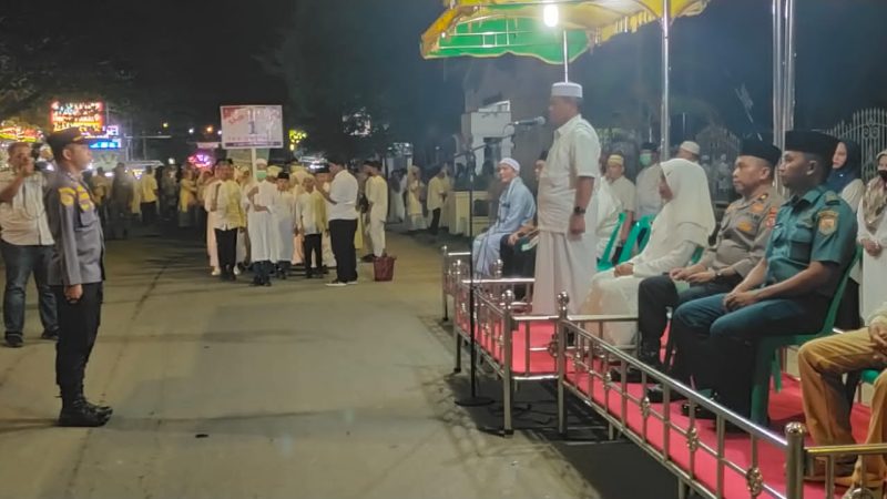 Polres Tanjung Balai Kawal Penjagaan/ Pengamanan Pawai Ta’aruf 1 Muharram 1445H