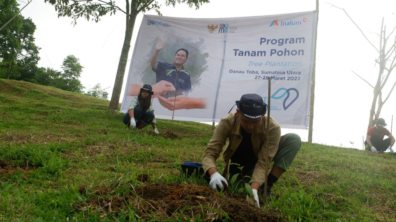 Lewat Program Kehati, INALUM Komitmen Lindungi Lingkungan di Toba dan Batu Bara