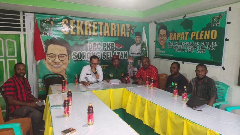 DPP PKB Tunjuk AGUSTINUS KOLENGGEA Sebagai Sekertaris DPC PKB Kabupaten Sorong Selatan