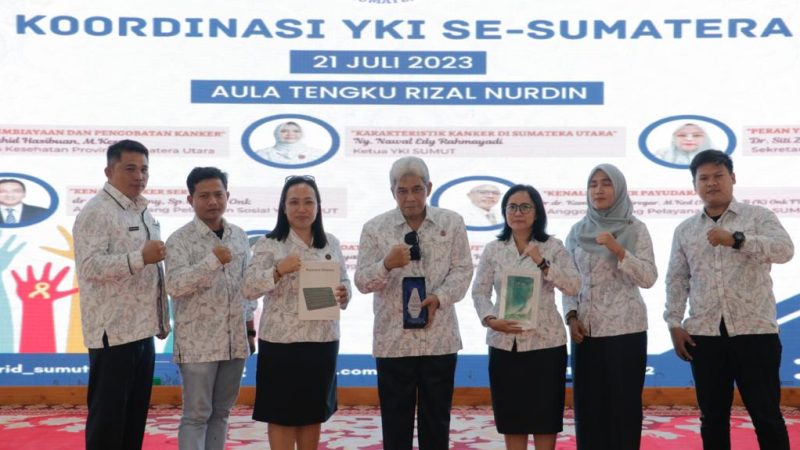 Ketua Yayasan Kanker Indonesia (YKI) Cabang Kota Pematang Siantar Hadiri Rakor dan Workshop Website YKI se-Sumut