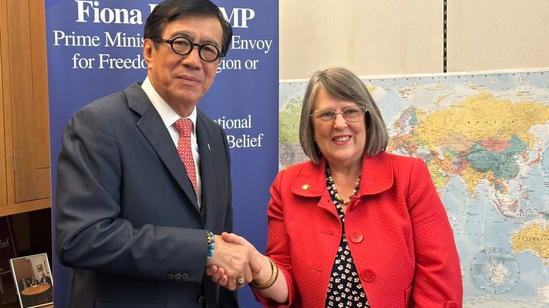 Menkumham Promosikan Kebebasan Beragama Indonesia di Hadapan Anggota Parlemen Inggris