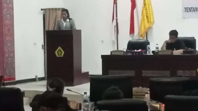 Viral, Menjadi Laporan kepada APH Tanggapan Perorangan Pada Sidang Paripurna DPRD