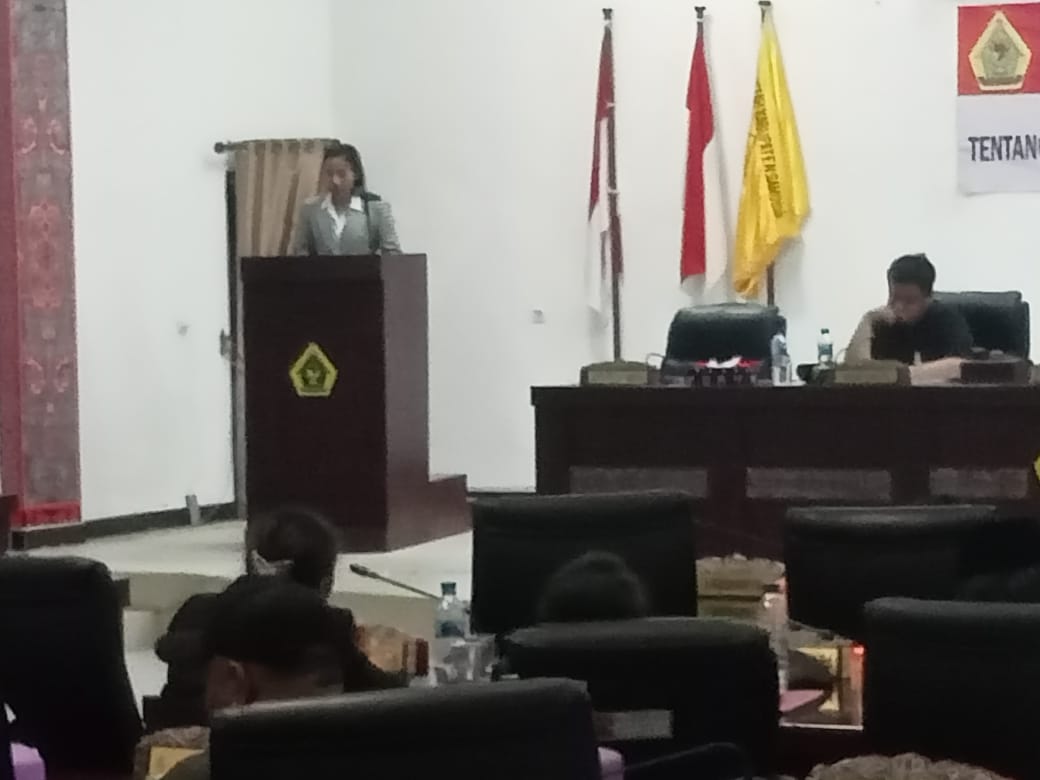 Viral, Menjadi Laporan kepada APH Tanggapan Perorangan Pada Sidang Paripurna DPRD