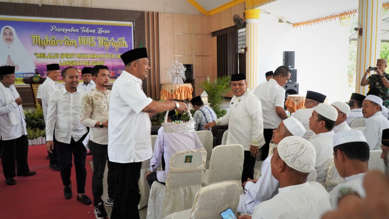 Pemkab Langkat Peringati Muharram, Jama’ah Haji Langkat Doakan Syah Afandin Kembali Pimpin Langkat 2024-2029