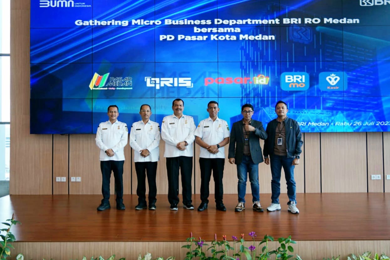 PUD Pasar Medan Apresiasi BRI Dukung Perkembangan Ekosistem Digital di Pasar