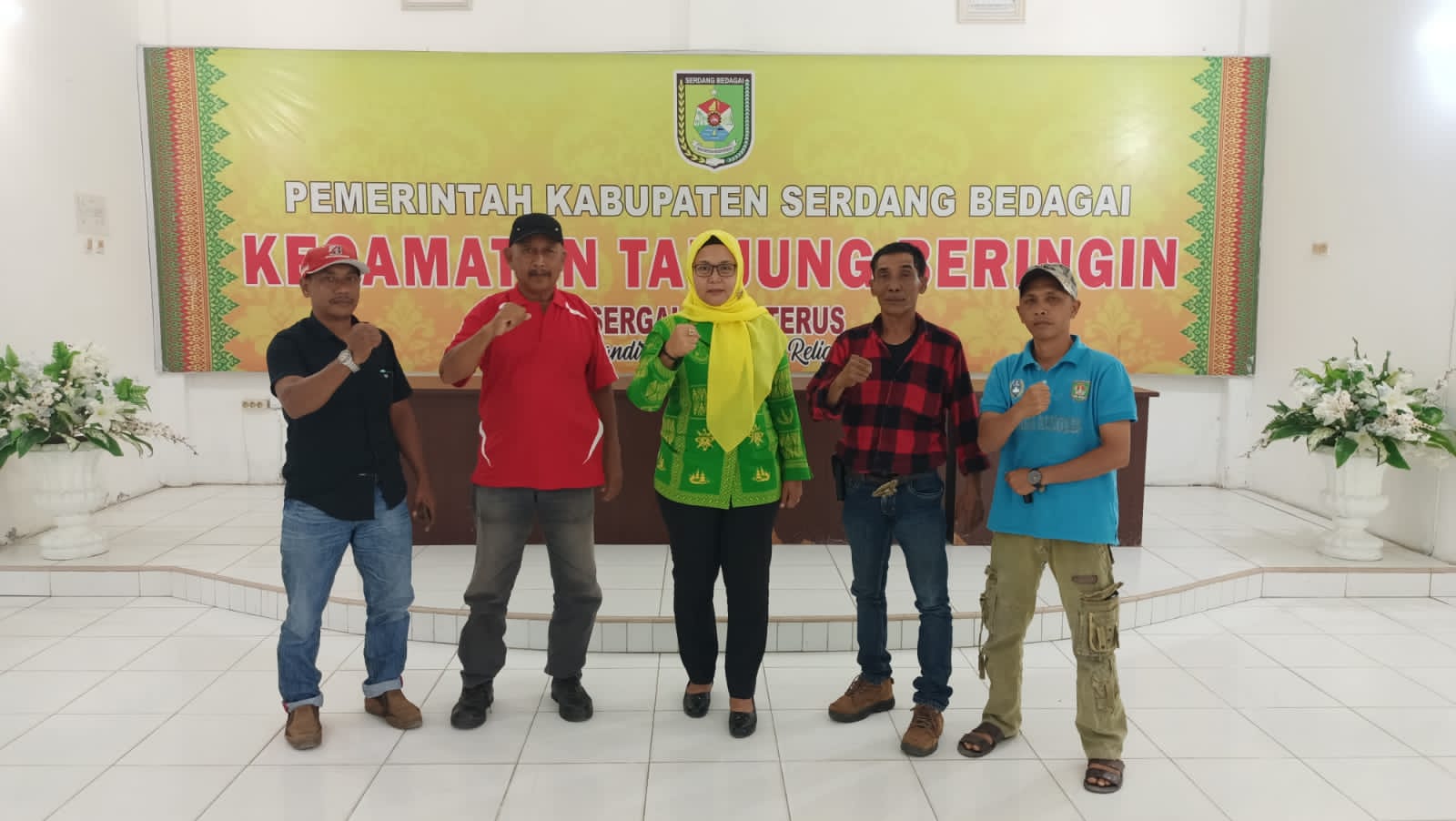 Ukir Prestasi, Camat Tanjung Beringin Beri Apresiasi Pada Taekwondo Dojang Putera Bahari