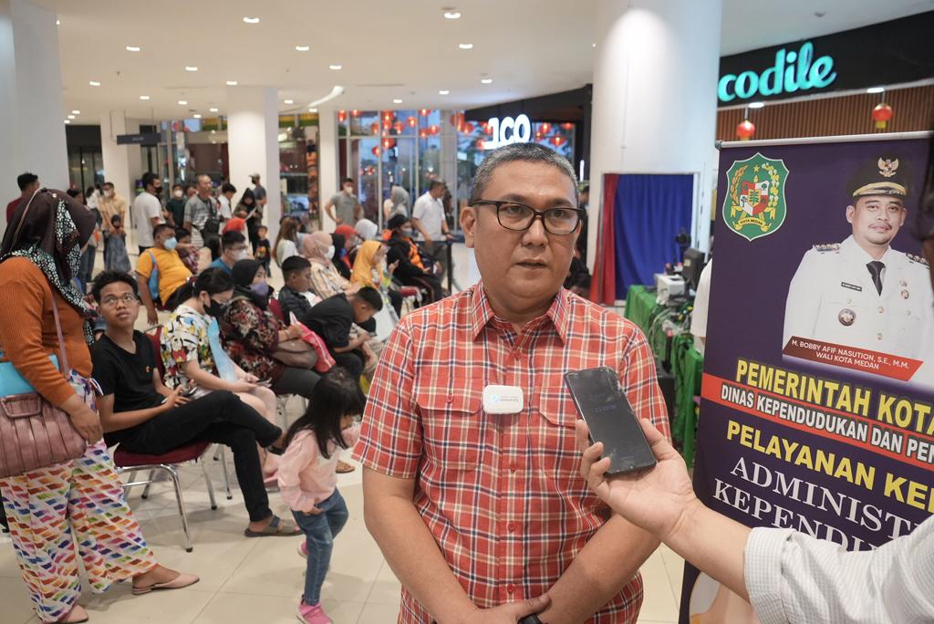 Blangko e-KTP Terbatas, Pemko Medan Cetak e-KTP Hanya Untuk Warga Medan dengan Prioritas Pemula