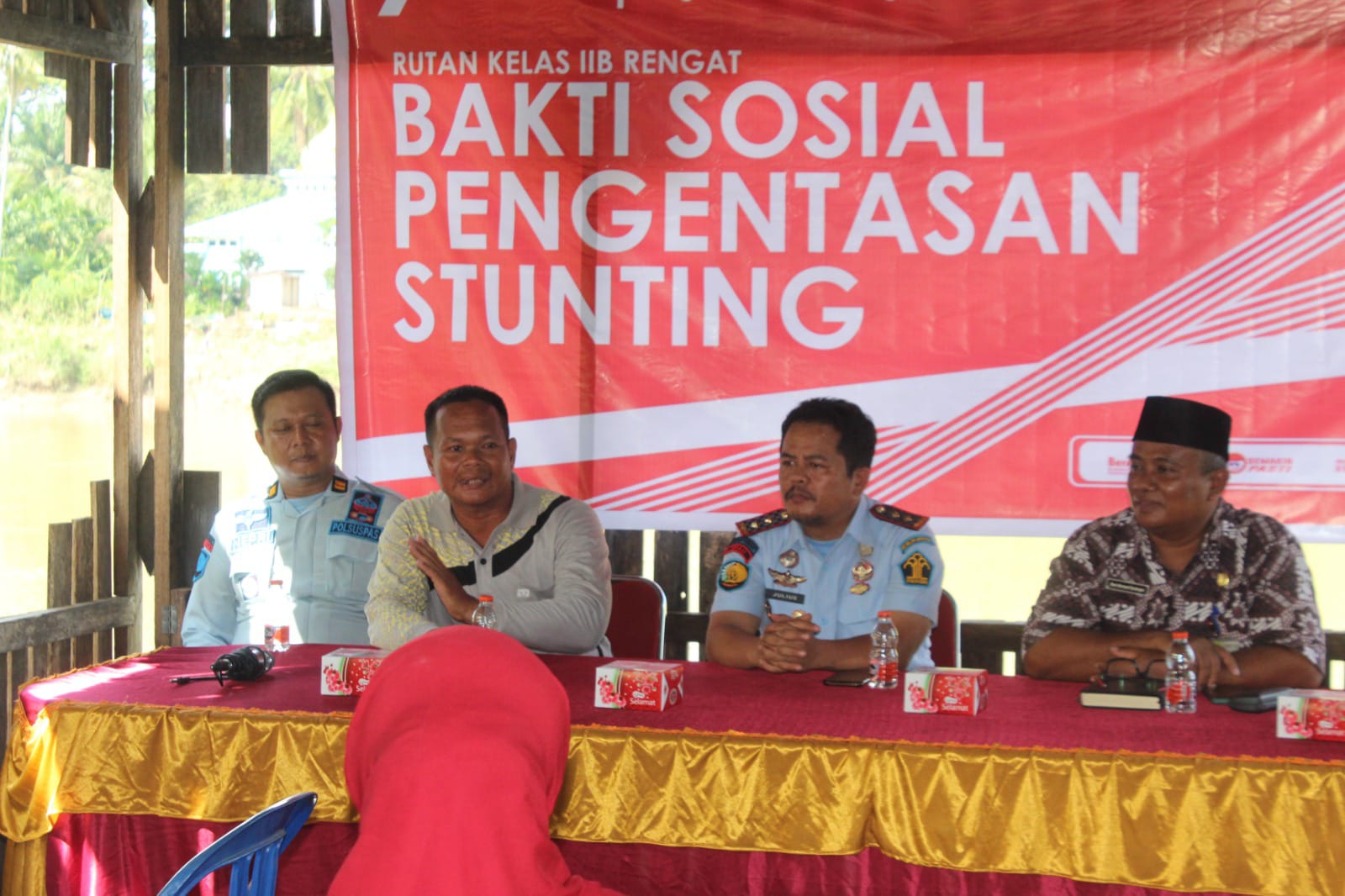Amanat Presiden RI, Rutan Rengat Kanwil Kemenkumham Lakukan Bakti Sosial Pengentasan Stunting