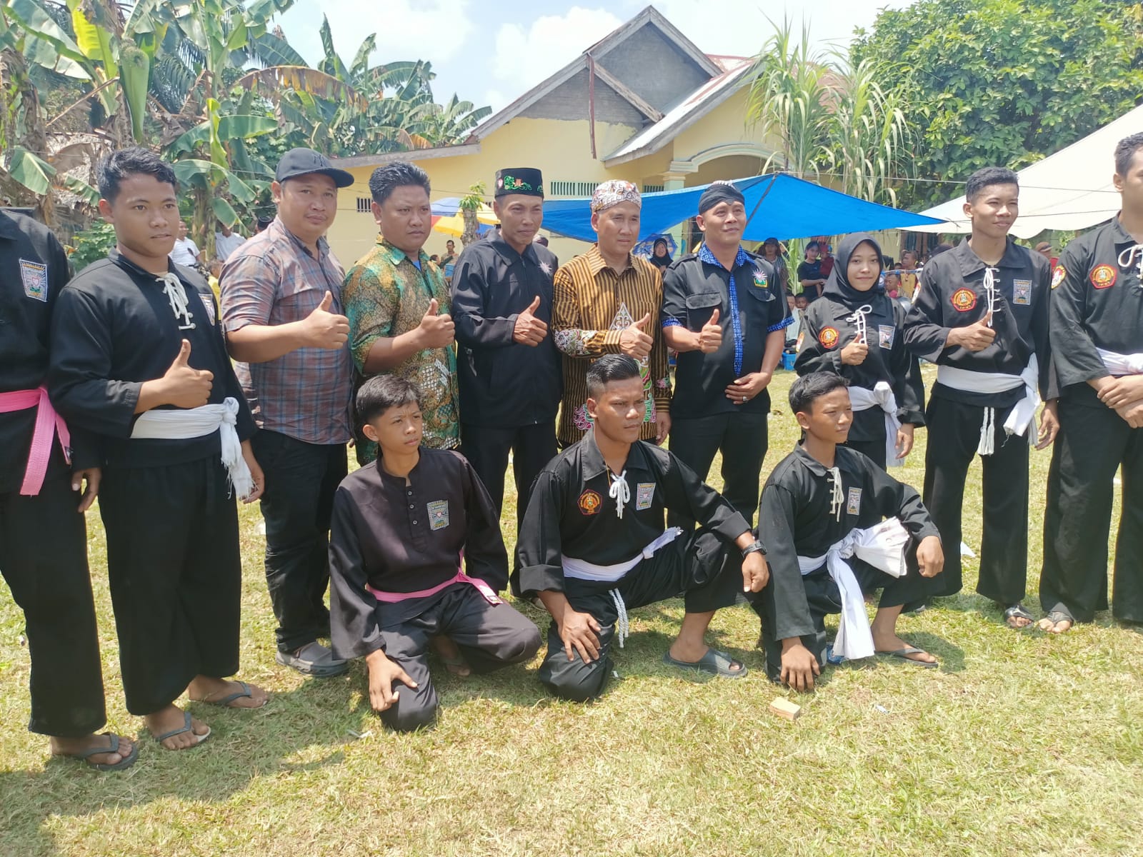 Polres Langkat Polda Sumut Ikut Kegiatan Jalan Santai Meriahkan HUT Pujakesuma Kab. Langkat ke – 43