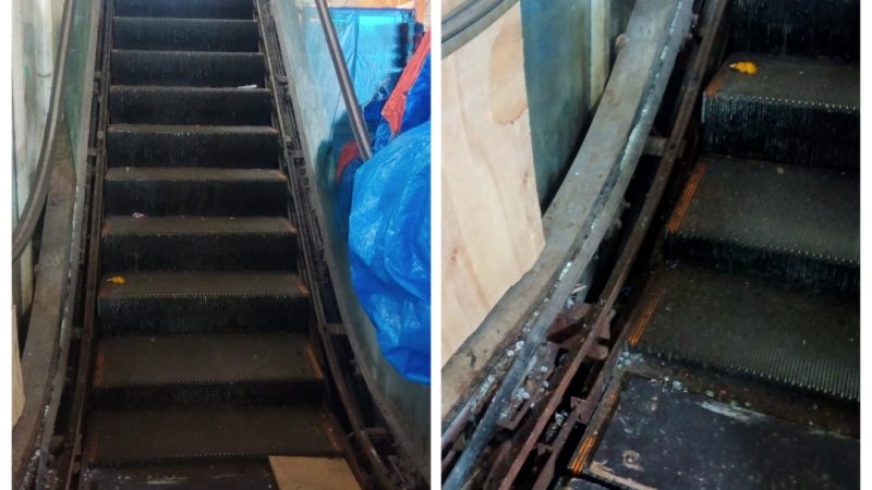 Puluhan Tahun Eskalator di Pasar Petisah tidak Berfungsi, Pedagang Surati Wali Kota dan DPRD Kota Medan