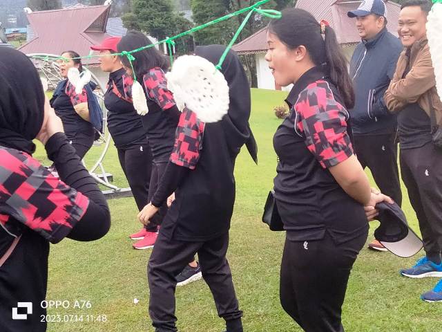 Sambut Hari Bhakti Adhyaksa ke-63, Kejari Karo Dan Wartawan Gelar Berbagai Hiburan