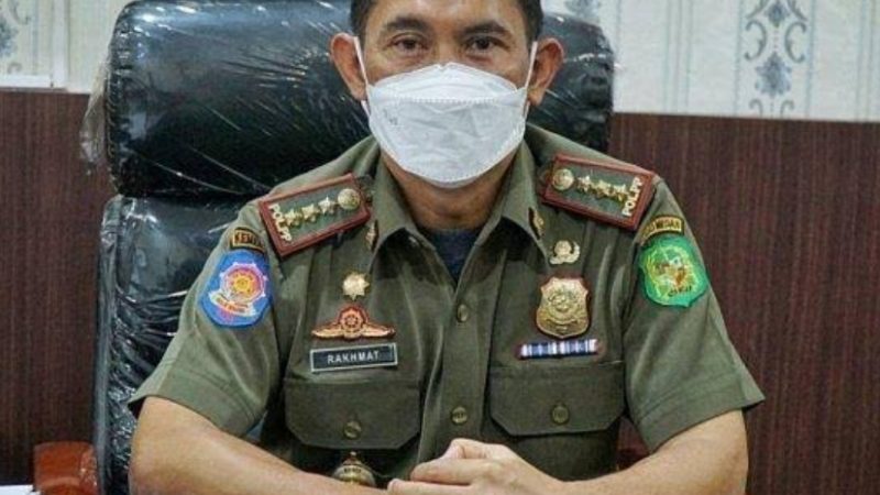 Batal Membongkar Tembok Pembatas di Gang Kartini, Ini Alasannya kata Kasatpol PP Medan, Rakhmat Harahap