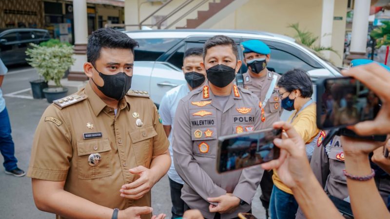 Bobby Nasution Apreasiasi Polrestabes Medan Tembak Mati Begal Sadis