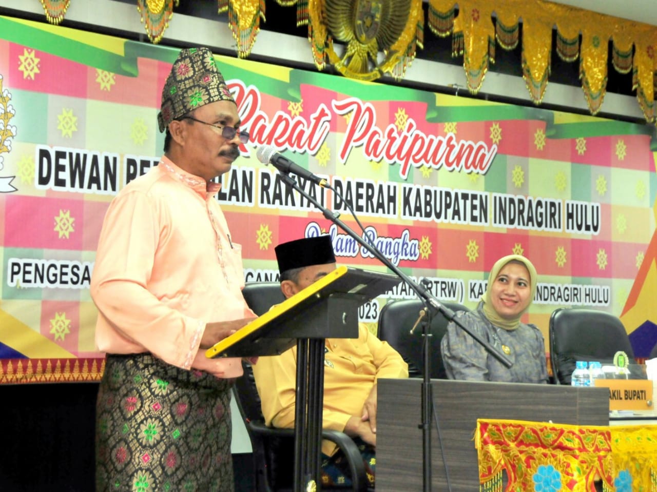 RTRW disahkan, Ketua Pansus DPRD  Apresiasi Kinerja Bupati Inhu