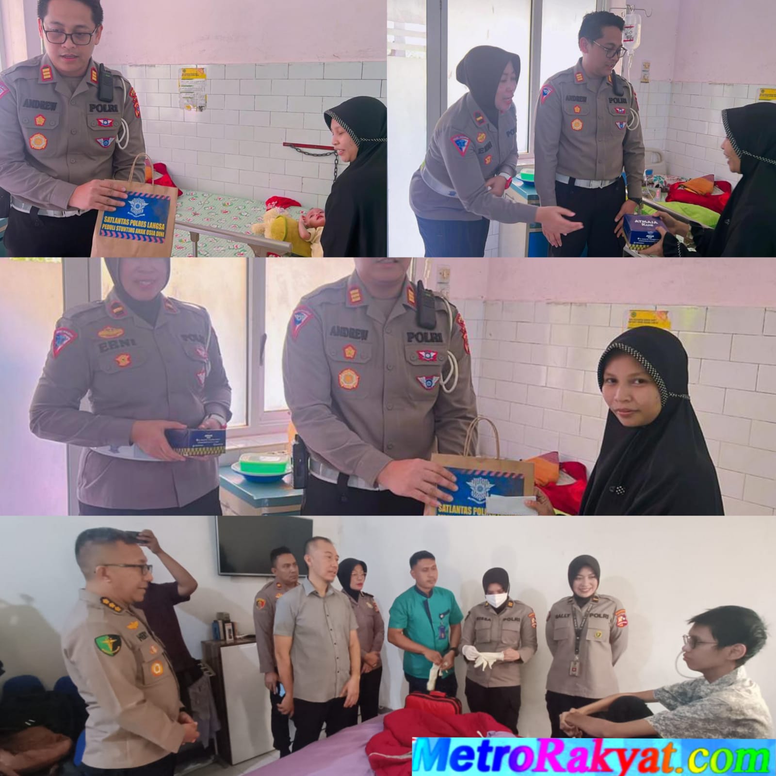 Ditlantas Polda Aceh Dukung Program Pemerintah Cegah Stunting