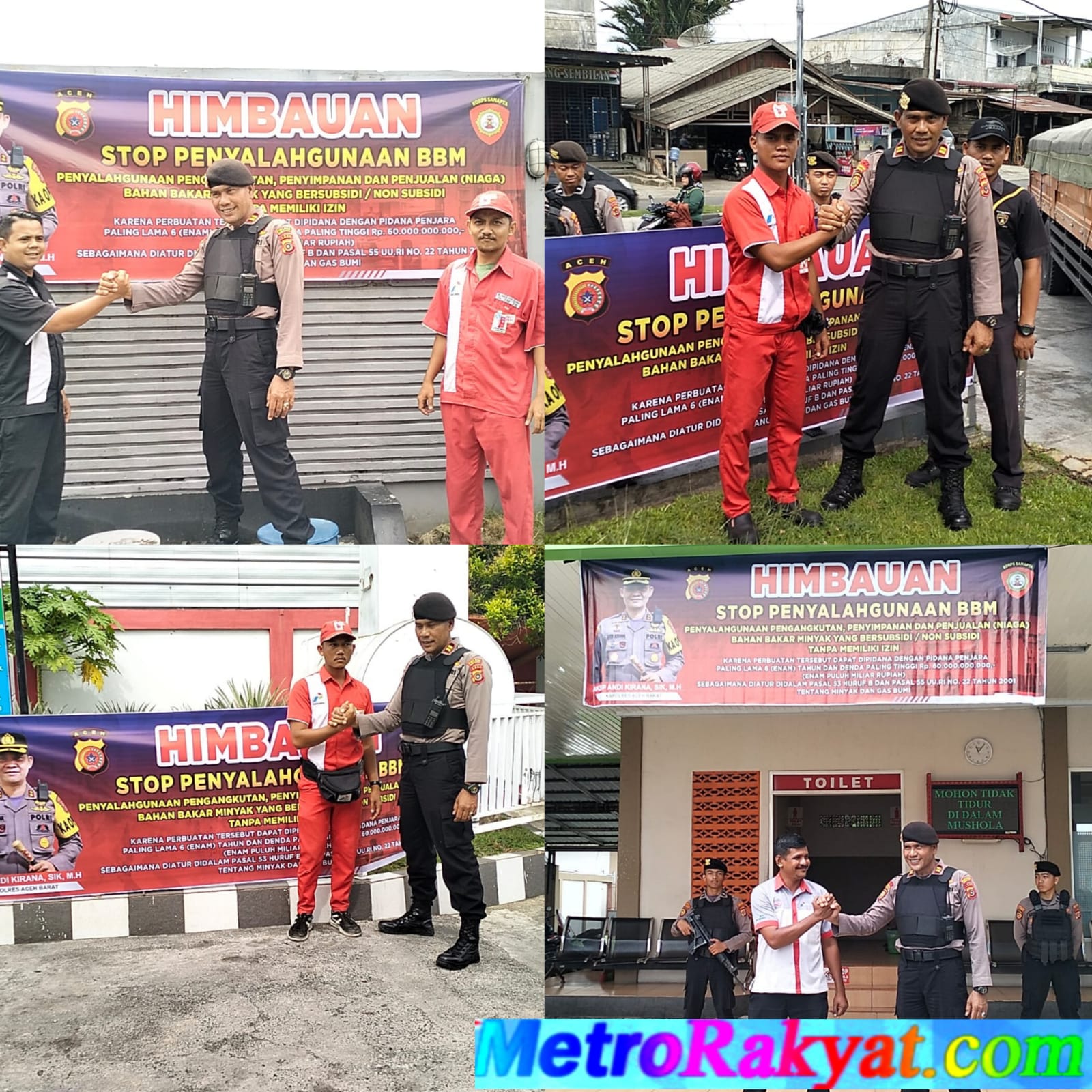 Cegah Penyalahgunaan BBM, Polres Aceh Barat Berikan Himbauan