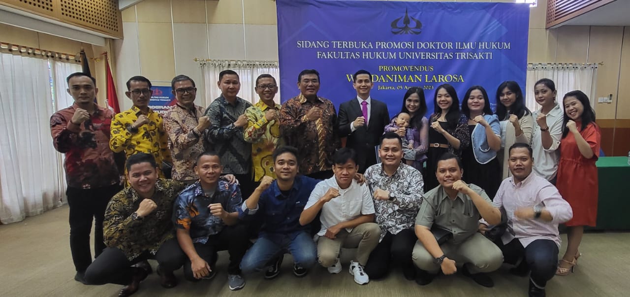 Lulus..! Ini Judul Disertasi Wardaniman Larosa