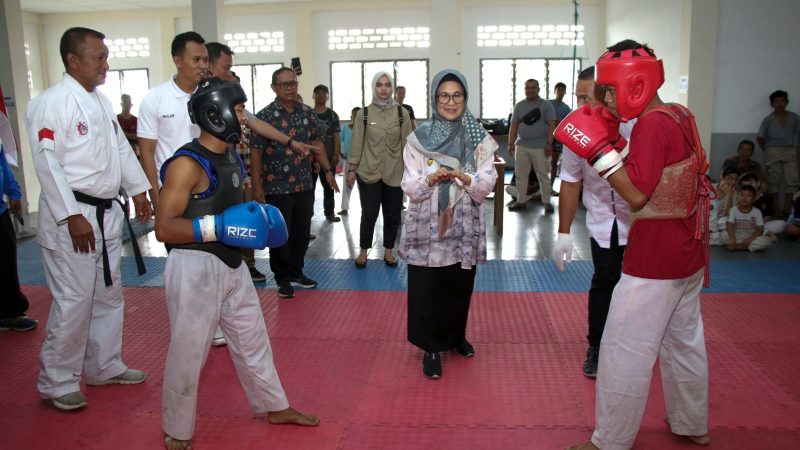 Wali Kota dr Susanti Dewayani Hadiri Kejurda JKI Sumut 2023, di SMK Swasta GKPS 2 Pematang Siantar