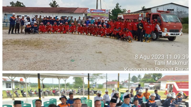 Antisipasi di Musim Kemarau PT.  Inecda Apel  Siaga Karhutla