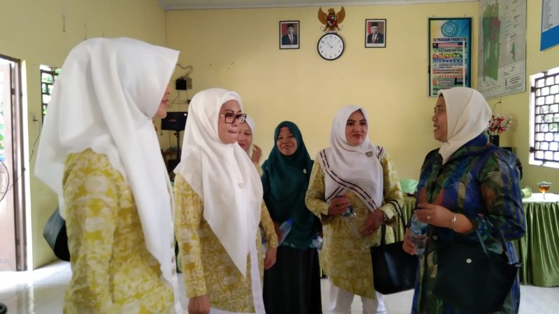 TP PKK Langkat Kembali Lakukan Pembinaan Aku Hatinya PKK di Desa Padang Berahrang