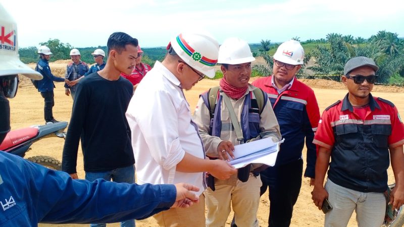 PT. PEP Diduga Menggunakan Tanah Timbun Untuk Pembangunan Tol Tanpa Seizin Pemilik IUP