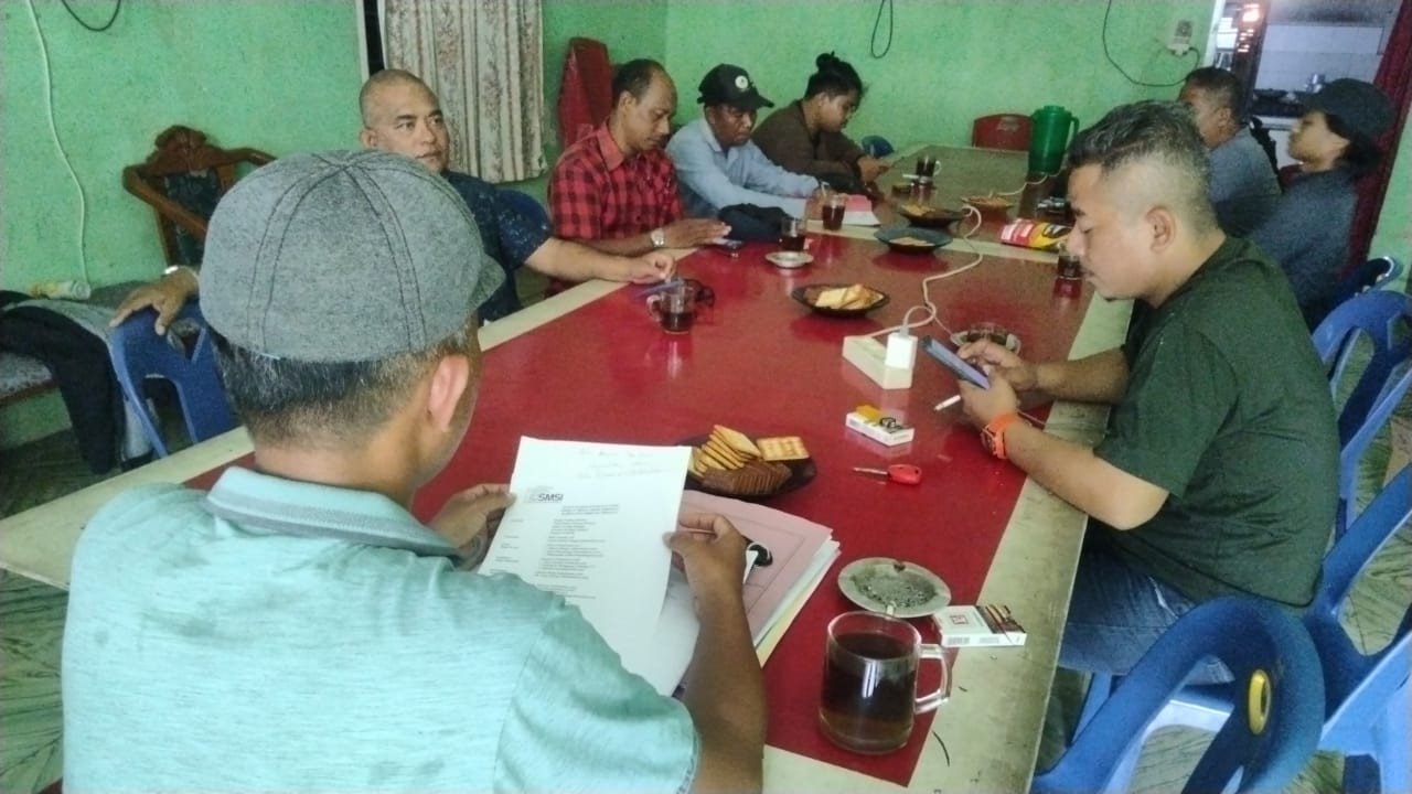 Ketua SMSI Sergai Mengajak Seluruh Pengurus Tingkatkan Kekompakan