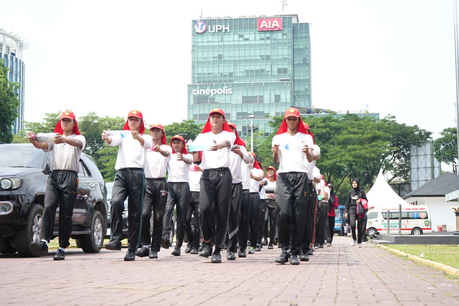 Paskibraka Kota Medan Jalani Latihan Jelang HUT RI ke -78