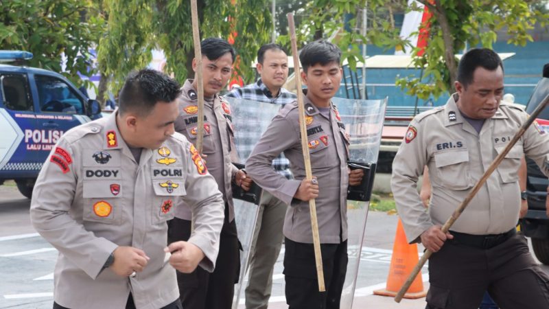 Polres Inhu Gelar Pelatihan Pelton Dalmas