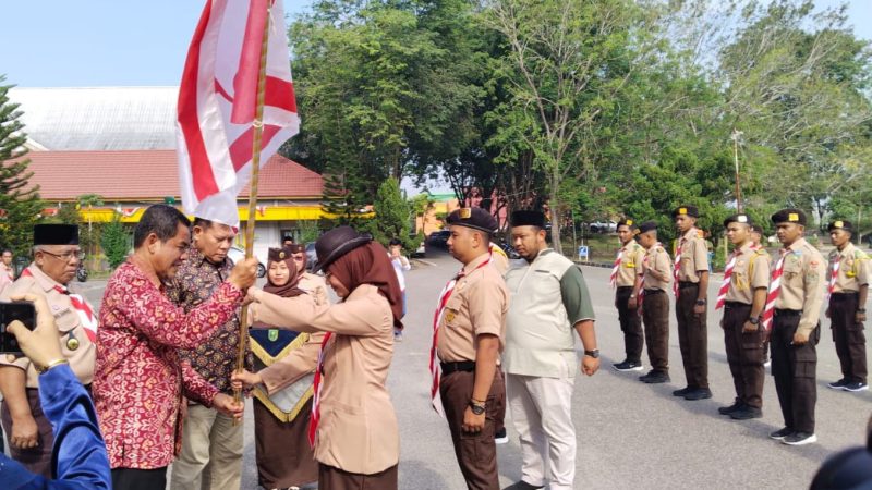 Lepas Raimuna Nasional XII 2023, Asisten I  : Jaga Nama Baik dan Ceritakan  Kepariwisataan Inhu