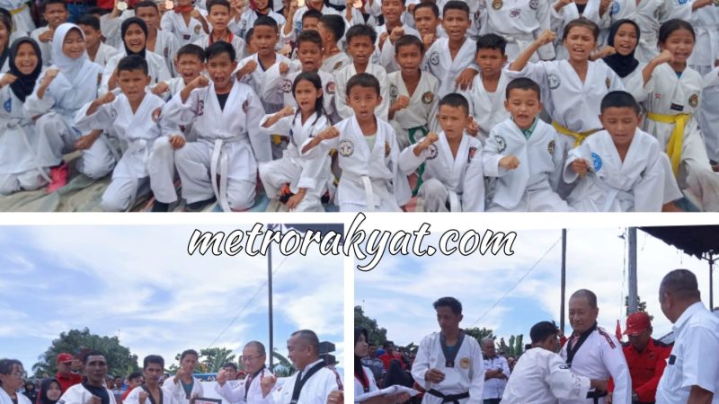 Hadiri Gasuku Taekwondo Dojang Putera Bahari Tanjung Beringin, Paul Baja M Siahaan : Kita Bantu Demi Prestasi Para Atlet