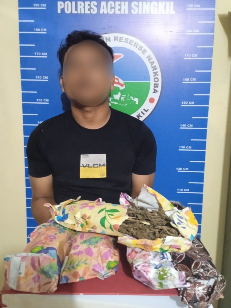 Polres Aceh Singkil Tangkap Pelaku Narkoba
