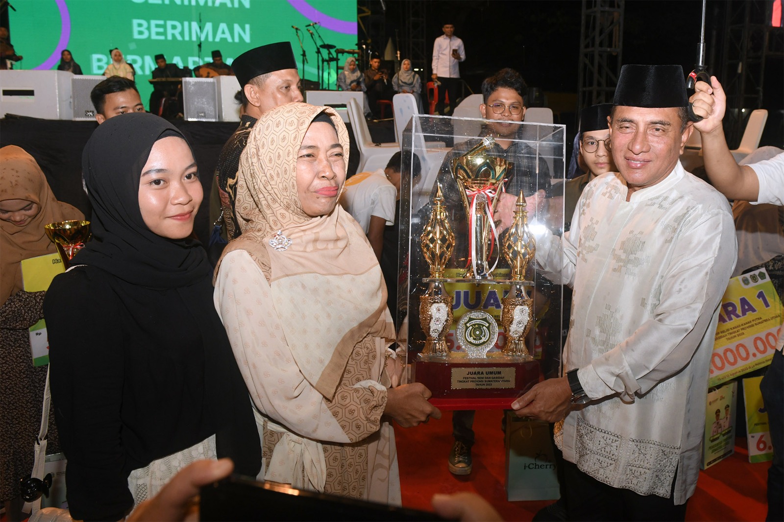 Tutup Festival Seni Qasidah Tingkat Provinsi Sumut, Selamat Buat Kontingen Kota Tanjungbalai Raih Juara Umum