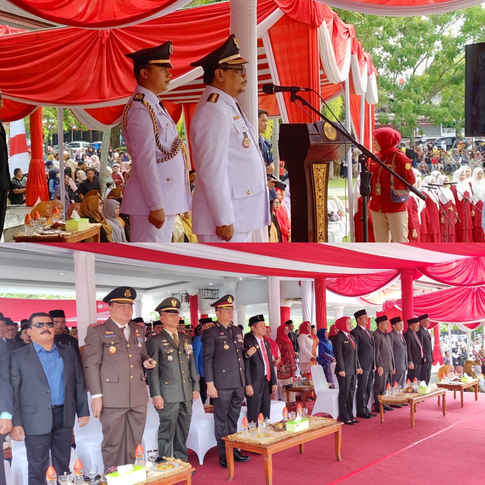 Upacara Peringatan HUT RI Ke-78, Insan Pers Tak Mendapatkan Perhatian Dari Pemko Langsa