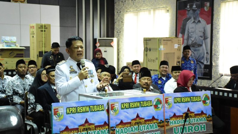 Pj Bupati Firsada Hadiri Pengundian Hadiah Koperasi KPRI RSMW
