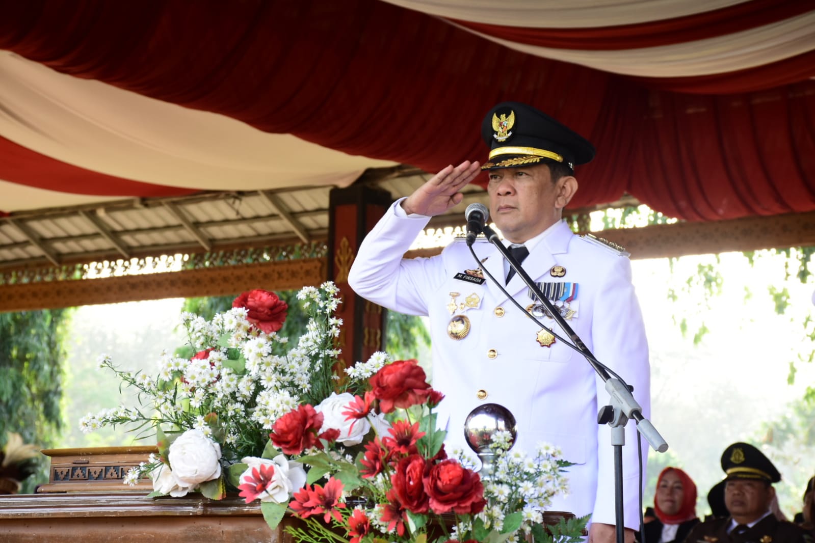 Pj Bupati Firsada Pimpin Upacara HUT ke-78 RI
