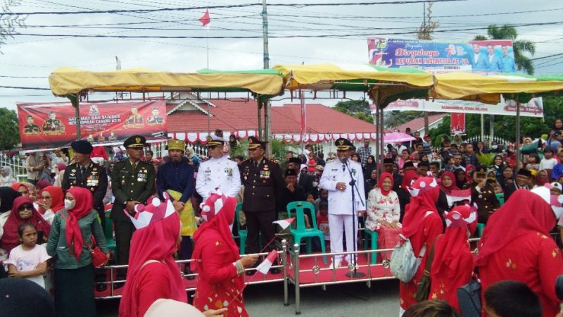 Menyambut HUT Ke 78, Baris Berbaris Tahun 2023 Di Kota Tanjungbalai Yang Terpanjang