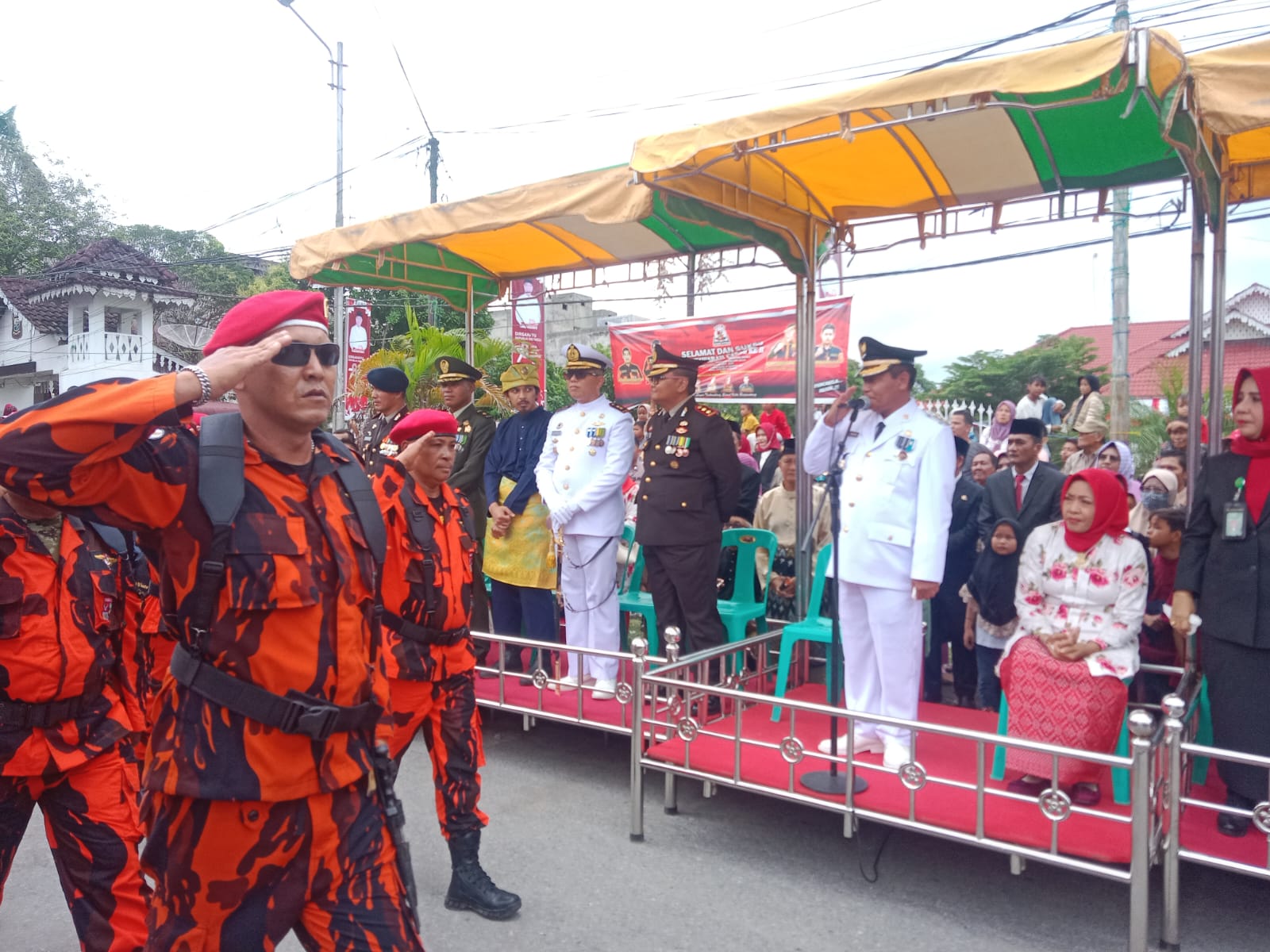 Pawai Carnaval/Drumband Meriahkan HUT Proklamasi Kemerdekaan RI Ke- 78 Tahun