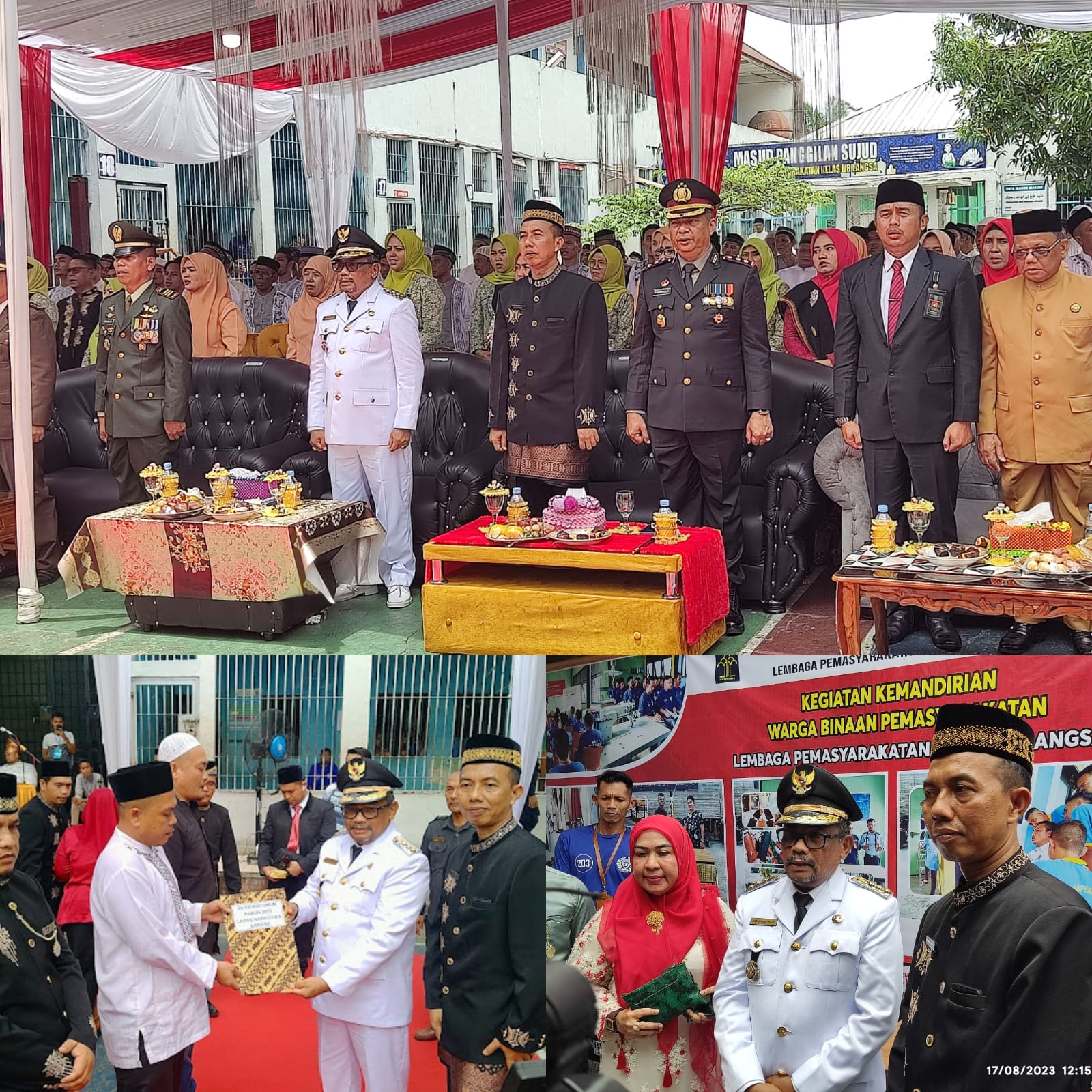 HUT Kemerdekaan RI ke-78, Ratusan Warga Binaan Lapas Kelas IIB Langsa dan Narkotika Dapat Remisi