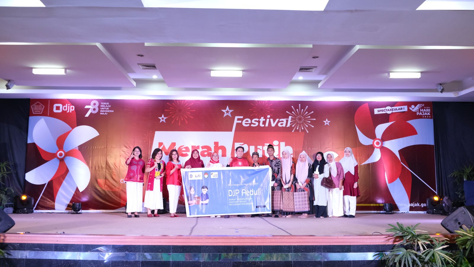 Festival Merah Putih DJP Sumut I Semarakkan Hari Kemerdekaan