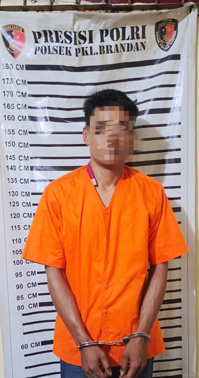 Unit Reskrim Polsek Pkl. Brandan Tangkap S Alias N (32) Pelaku Penganiayaan Di Sei Bilah Kec. Sei Lepan