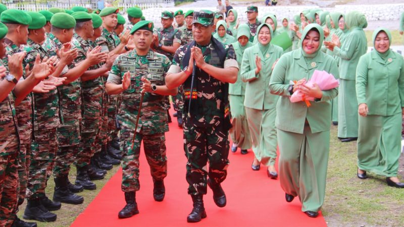 Danrem 011/Lilawangsa Kunjungan Kerja Ke Kodim 0119/BM