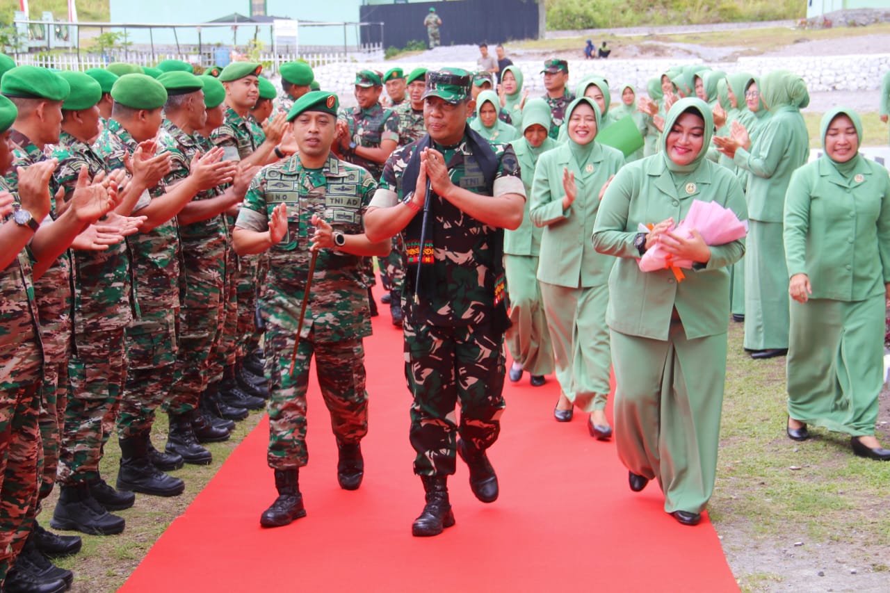 Danrem 011/Lilawangsa Kunjungan Kerja Ke Kodim 0119/BM