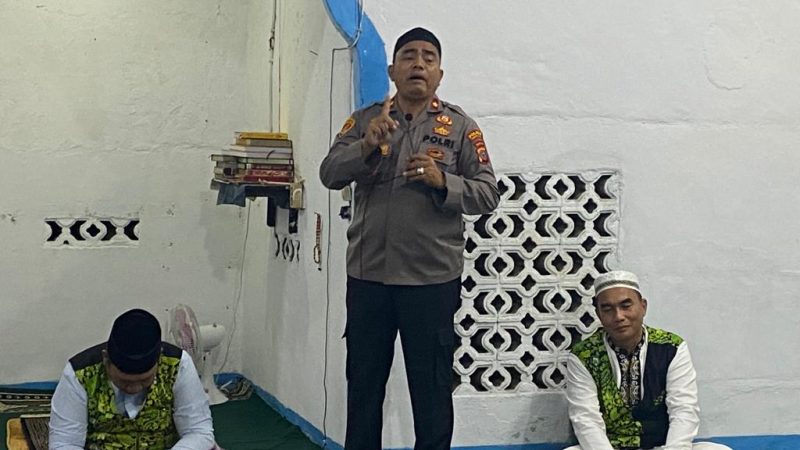 Polres Tanjung Balai Dakwah Kamtibmas Kembalilkan Generasi Muda Islam