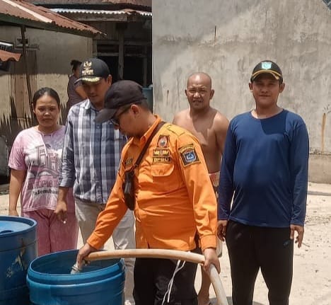Gerak Cepat Pemkab Ogan Ilir Atasi Krisis Air Bersih Untuk Warga Pelabuhan Dalam, 3 Tangki Langsung Didistribusikan