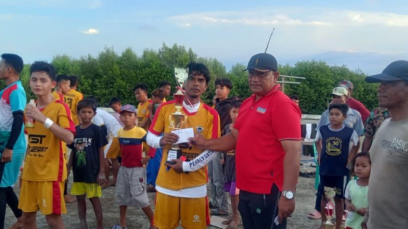 Final Bokyam Liga Pasang Mati 2023, Safril : Saya Terus Dukung Kegiatan Positif di Desa Ini