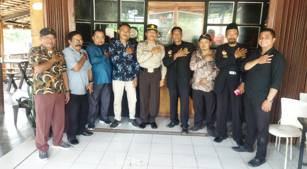 Sinergitas Warga Jawa Kabupaten Langkat Bersama Polres Langkat Hadapi Tahun Politik 2024